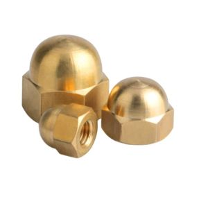 Cheap ISO Standard Carbon Steel Brass Acorn Nuts M3 M4 M5 M6 M8 M10 M12-M20 Metric Cap Nuts for Imperial Measurement System for sale