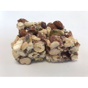 Healthy Nutrious Crunch Pomegranate Clusters No Frying Mixing With Syrup