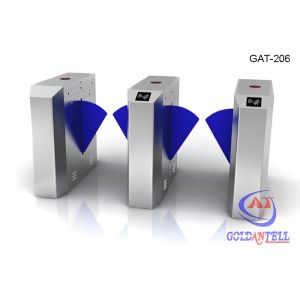 Cheap Access Control System Auto Turnstile Full Height , Safety Outdoor Turnstile Gate for sale