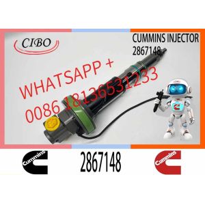 QSK60 Diesel Engine Parts 2867148 System Common Rail Fuel Injector For Cummins