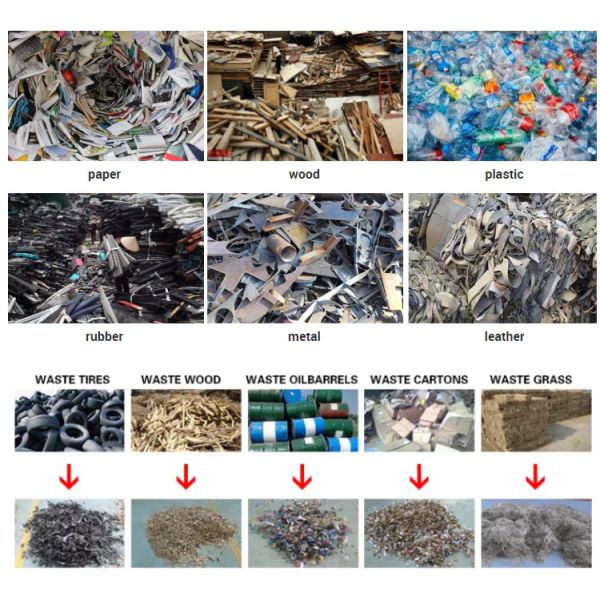 75Kw Dual Shaft Shredder Machine Steel Shredder Environment Friendly