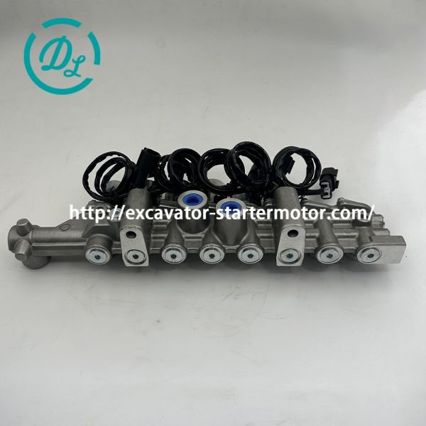 Quality EexcavaStart Solenoid Valve Assembly 207-60-71320 for PC200-8 Excavator wholesale