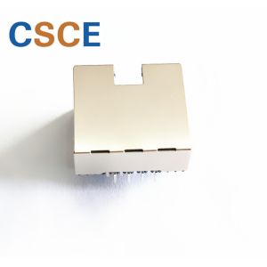 PBT Half Shielded DIP Type RJ45 Modular Jack / 8P8C RJ45 Connector