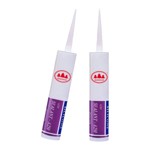 Quality Acid silicone sealant quick curing bathroom sealant  strong paste 300ml white wholesale