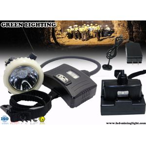 360g Semi - Corded Rechargeable LED Headlamp 8000 Lux IP67 Water Proof