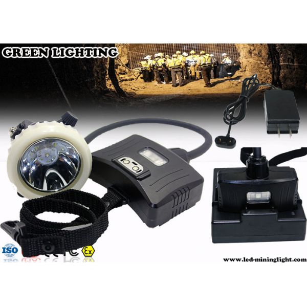 Quality 360g Semi - Corded Rechargeable LED Headlamp 8000 Lux IP67 Water Proof wholesale