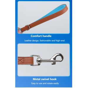 Small and medium-sized dog collar traction set anti-breakaway pet collar dog