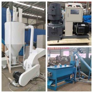 500kg/H Poultry Feed Pellet Making Machine Chicken Cattle Feed Pellet Plant