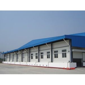 40 HQ Contianer Loading Poultry Farm Structure With Steel Sheet Cladding