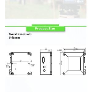 Fibre Optic Gyroscope Sensor Stable Attitude FOG Navigation for UBTM208Y UNIVO