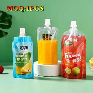 Eco-friendly Plastic Composites Spout Pouch For Customizable Sustainable