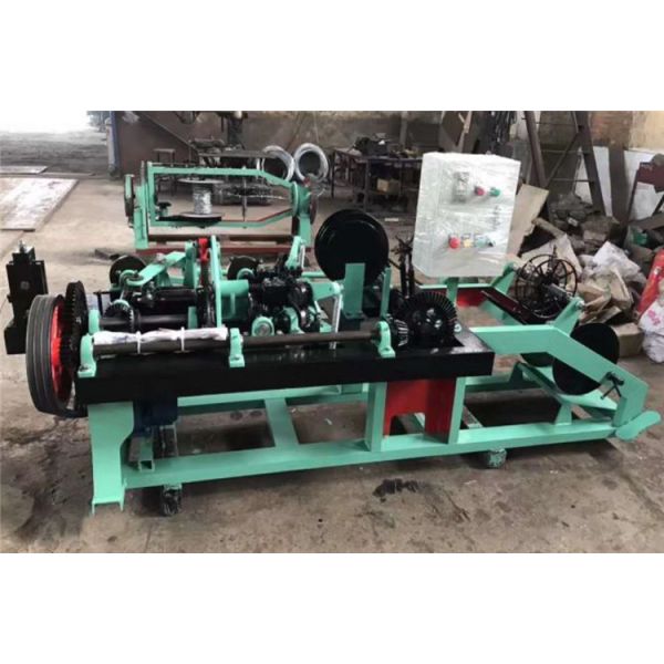 ​Full Automatic Fast Cyclone Barbed Wire Net Wire Fence Machine 76MM 102Mm