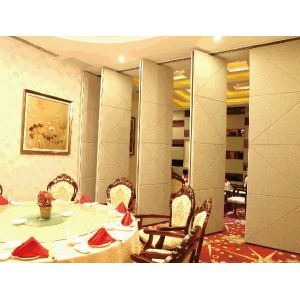 Cheap Custom Movable Partition Walls System With Aluminium Frame Sliding Track Roller for sale