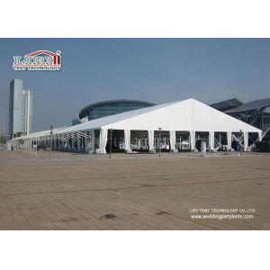 China White Waterproof Translucent Portable Second Hand Marquee Tents Heavy Duty with 40m Width on sale