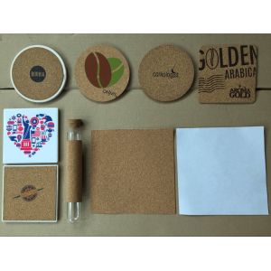 Factory Directly Price 15x15cm Adhesive Cork Tile for Testing Tube Rolling