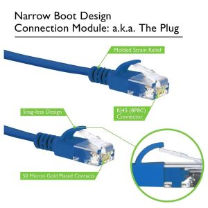 UTP STP Industrial Cat5 Cat5e Cat6 Cat7 Flat RJ45 Patch Cord Network Lan