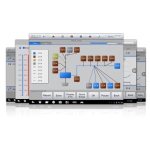 Autel Maxisys MS908 Automotive Diagnostic Scanner Tool Connected MaxiFlash Elite