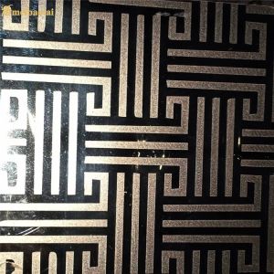 Mirror Etched Stainless Steel Sheet Thickness 0.3-3.0mm Elevator Decoration