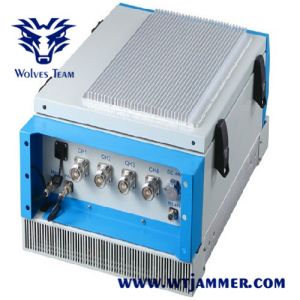 Cheap Frequency Prison Drone Signal Jammer WIFI 5.8G High Power Military Status / Alarm LEDs for sale