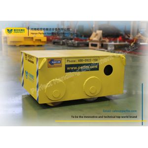 Motorized Transfer Trolley / Industrial Material Handling Carts Improved