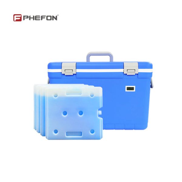 Quality 35L Insulated Good Perfomance Medical Ice Cold Box for Temperature Control  With Ice Packs wholesale