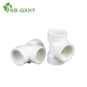 Cheap Water Supply PVC/UPVC BSPT Elbow Pipe Fittings in Pn16 Wall Thickness for Industry for sale