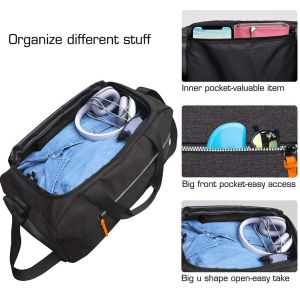 Simple Plain Anti Theft Travel Bag Lightweight Waterproof Bag Polyester
