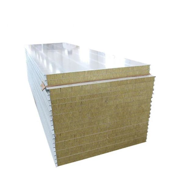 Quality Huuao Fireproof Insulated Pir Pu Polyurethane EPS Facade Freezer Soundproof Metal Sandwich Wall Panels for Cold Storage Room wholesale