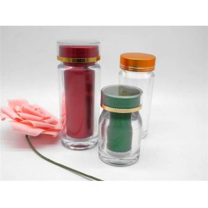 100ml 150ml Clear Jar Medicine Pill Bottles PP Screw Cap Customized Color