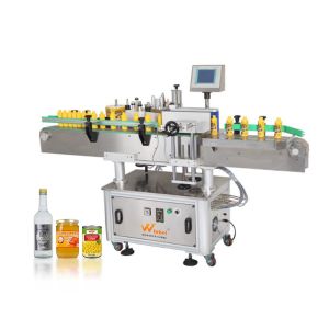 Automatic Double Side Round Bottle Labeling Machine with High Accuracy