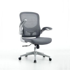 Cheap OEM ODM FOSHAN High Adjustable Grey Mesh Swivel Executive Foam Ergonomic Office Chairs for sale
