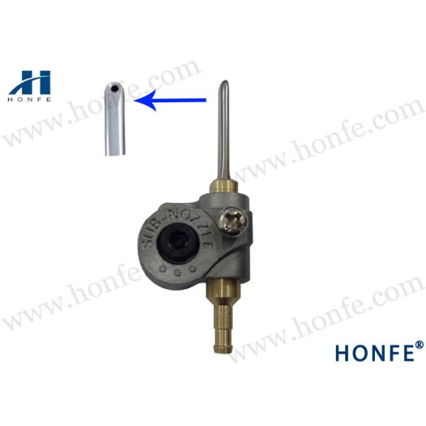 Quality Picanol Loom Spare Parts Relay Nozzle with Round Base For Air Jet wholesale