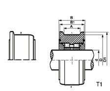 Bearings for Material Handling System: Conveyor Track Rollers NNFPN120255-2Z