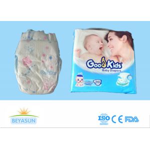 Custom Dry Surface Infant Baby Diapers With Wetness Indicator , High Absorbency