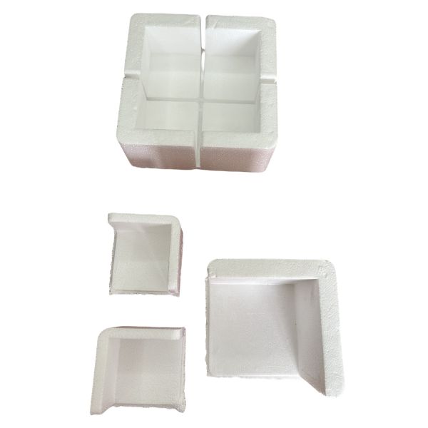 Shock-proof EPS Expanded Polystyrene Foam Corner Guards Customized To Protect