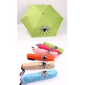 Color Changing 3 Fold Umbrella With 8mm Metal Shaft