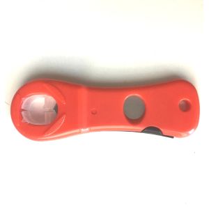 Cheap Color Plastic Thread Safety Cutting Tool Silicone Tube Snips Silicone Sealant Caulking Nozzle/ Cartridge Cutter for sale