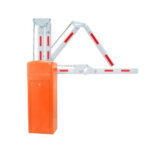 90 Degree Folding Arm Aotumatic Boom Flap Barrier Turnstile With Remote Control