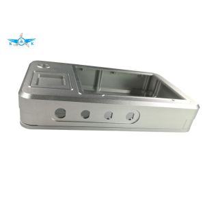 Grey Case Shape CNC Milling Parts , Customized Precision Machined Parts