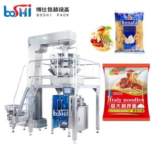 Cheap 220V Vertical Packing Machine , Electrical Pneumatic Macaroni Packaging Machine for sale