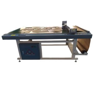1200x900mm CAD Inkjet Flatbed Garment Paper Pattern Cutter With Fault Detection