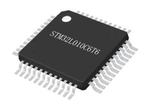 Cheap STM32L010C6T6 32 Bit MCU Single Core 32MHz 32KB Microcontroller IC Surface Mount for sale