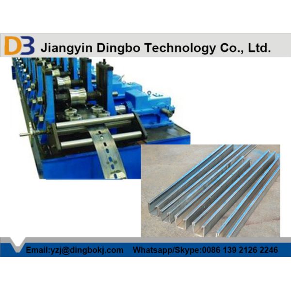 Quality Construction Metal Roll Forming Machine Minimum Tolerance C / U Solar Frame Making wholesale