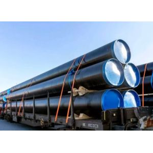 China Heavy Duty Coal Tar Epoxy Coated LSAW Steel Pipes For Construction on sale