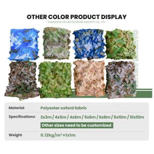 Outdoor Anti-Radar Army Netting Fabric Mesh Military Camouflage Net