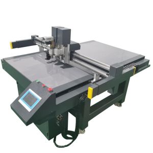 Cheap box sample cutting machine, oscillating cut and creasing machine, sample maker, plotter, Box maker, digital knife cutter for sale