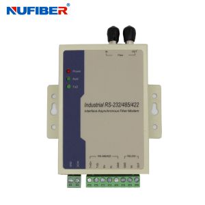 Din Rail Power Supply RS485/422/232 to Fiber Optical Media Converter Serail to
