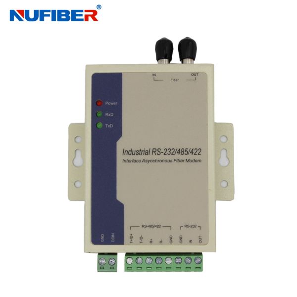 Fiber Modem RS485/422/232 to Fiber Extender Serial to Fiber Optic Converter