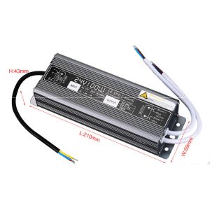 24V 100W Neon Light Power Supply Driver 100% Full Load Burn In Test