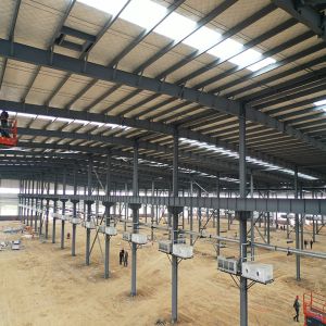 Galvanized Steel Structure Hangar Q355 Q235 with Sandwich Panel